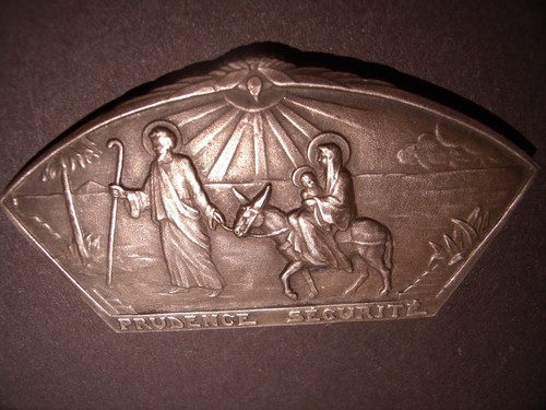 Rare plaque automobile saint - plaque,