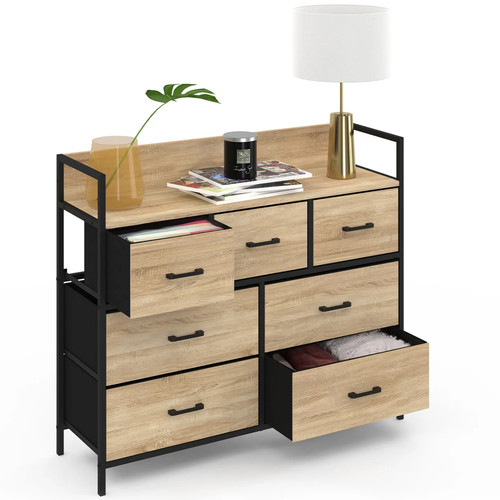 Commode tiroirs tissu - commode, 7