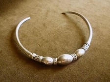 COLLIER TORQUE SERPENT - Jeune fille, BALI XX ème