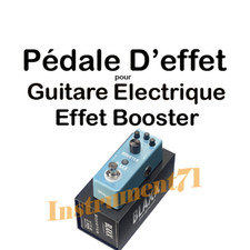 MINI PEDALE D'EFFET BOOSTER MARQUE BLAXX POUR GUITARE 