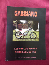 Prospectus Catalogue Brochure Moto : GABBIANO les cyclos jeunes pour les jeunes