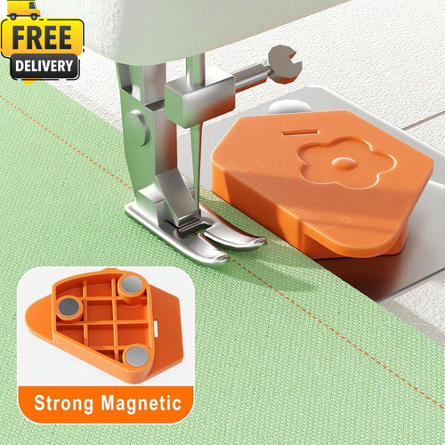 Magnetic seam guide sewing - seam,