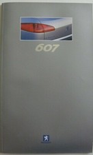 Brochure PEUGEOT 607 de 02 / 2000