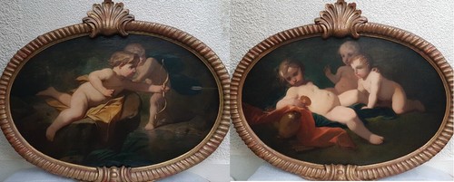 Paires tableaux ovales - paires,