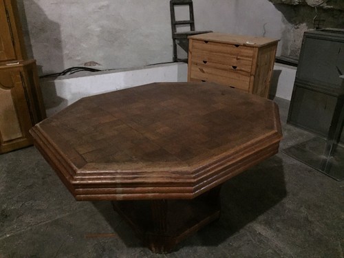 1390 table octogonale pieds - r,
