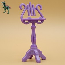 Playmobil pupitre violet-violet lilas-support partition-musique-auditorium or...