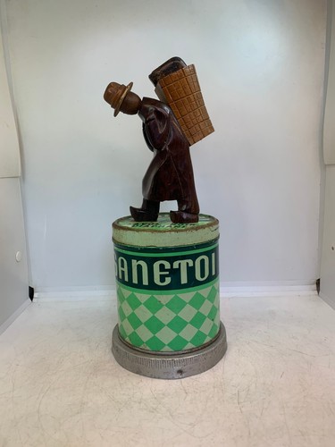 Ancienne boite publicitaire - ancienne, de