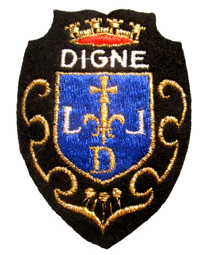 Ecusson digne - ecusson,
