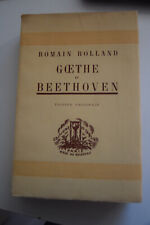 GOETHE ET BEETHOVEN - essais -