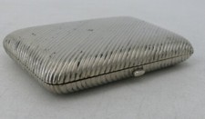 Porte-cigarettes en argent massif russe, 1888.