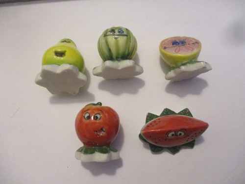 Lot fèves série fruits - 5,