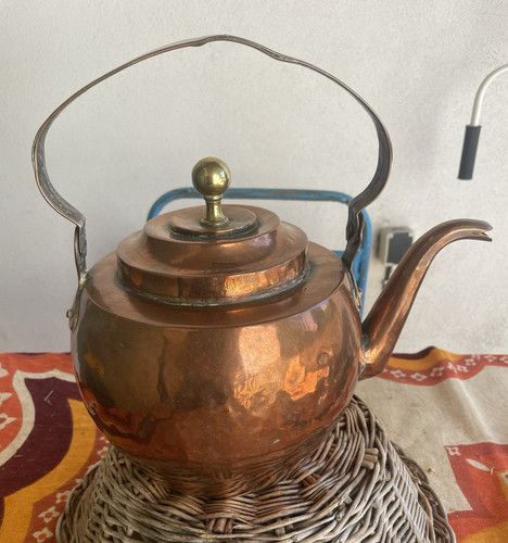 Ancienne bouilloire cuivre - ancienne, en