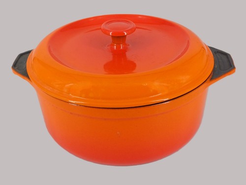 Cocotte ronde fonte vintage - fonte,