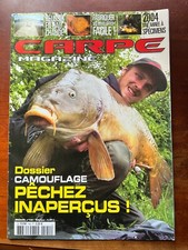 Carpe Record n°140 de 2004; Dossier camouflage/ Réussir en eau chaude/ Bouillett