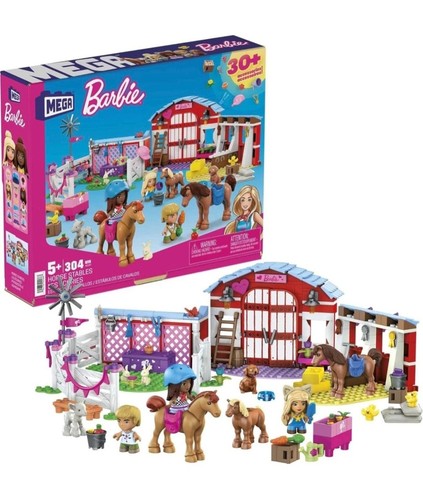 Barbie mega horse stables - barbie,