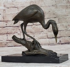 Statue En Bronze Et En Marbre