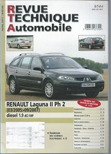 Revue Technique Renault Laguna II Ph 2 de 2005 a 2007 Diesel 1.9 dCi fap