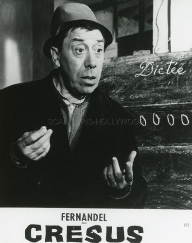 Fernandel cresus 1960 vintage - fernandel,