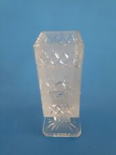 ANCIEN PETIT VASE BOHÉMIEN EN CRISTAL GRAVE. BON ETAT 