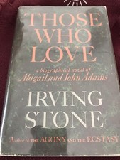 Irving Stone Signed Book
