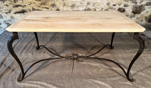 Table basse fer forgé et - basse,