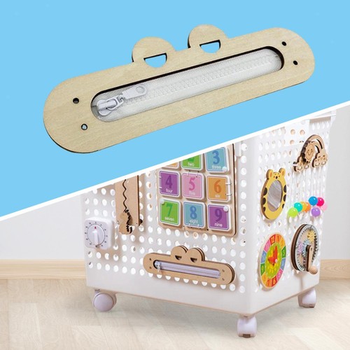 Bois montessori busy board - montessori,