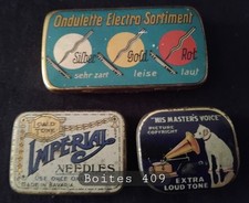 Lot de 3 Anciennes Boites en