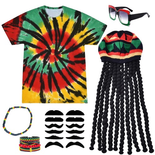 Ensemble costume rasta 6 - ensemble, de