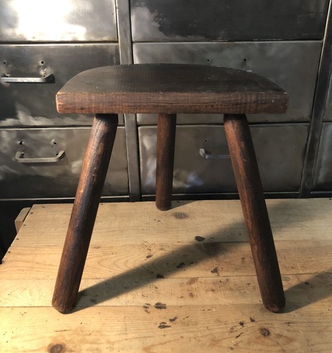 Tabouret traite bois - tabouret, de