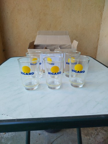 Lot verres ricard allongé - ricard,