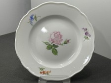 Assiette à roses en