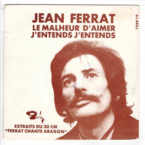 Jean ferrat le malheur - jean,