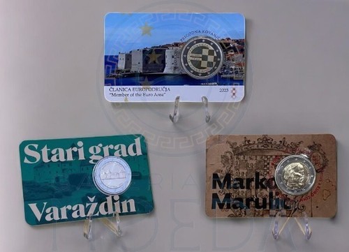 Croatia euro coincards unc - 2,