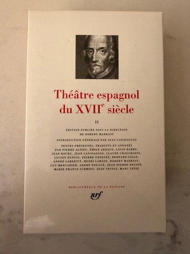 Pléïade théâtre espagnol - -,