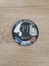 Ecusson Police Nationale PJ Meaux 