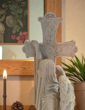 Statue ange gardien Sariel +