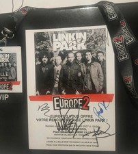 Linkin Park Signed autograph - Chester bennington