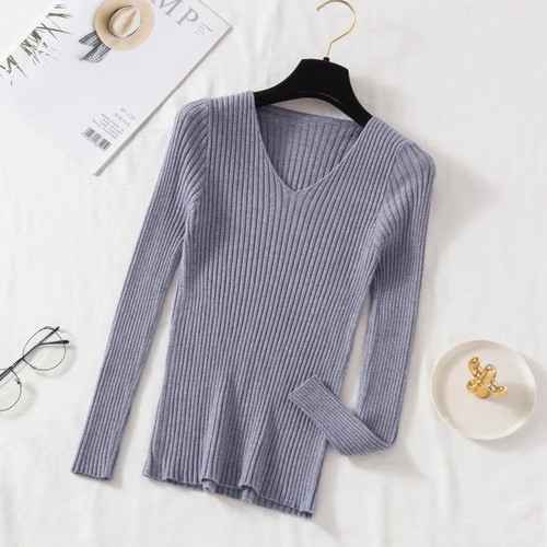 Pull col maille tricot - col, en