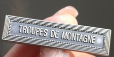 M0O troupes de montagne barrette agrafe ordonnance décoration Médaille 