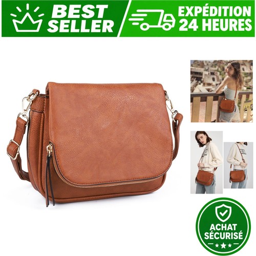 Sac bandoulière femme en - à,