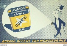Buvard Leclanche Eclairage