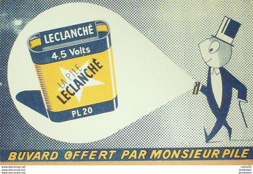 Buvard leclanche eclairage - buvard,