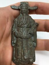 Statuette Bronze Chinois Sage