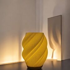 Lampe Décorative en Spirale avec Bougie LED - Minimalist Spiral Lamp with LED
