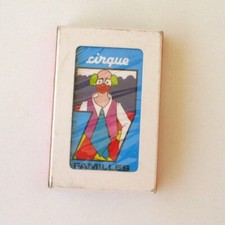 Ancien jeux de Cartes - 7 Familles - Le Cirque -Neuf sous blister Casino famili