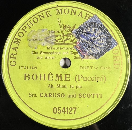 Caruso scotti bohême - caruso, &