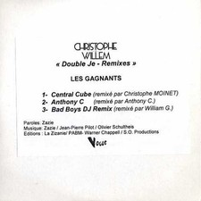 Christophe Willem ''Double Je - Remixes'' LES GAGNANTS - CD