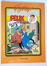 FELIX  7 EO LA LISTE N°3 DUPUIS 1987 TILLIEUX
