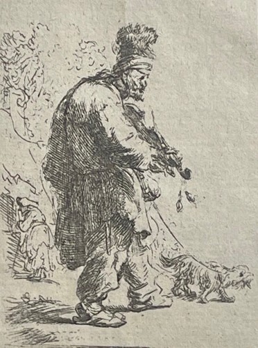 Rembrandt van rijn - van, aveugle