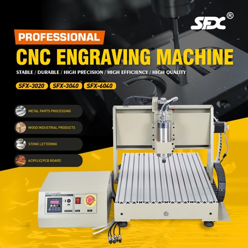 Sfx mini diy cnc 3040 - diy,